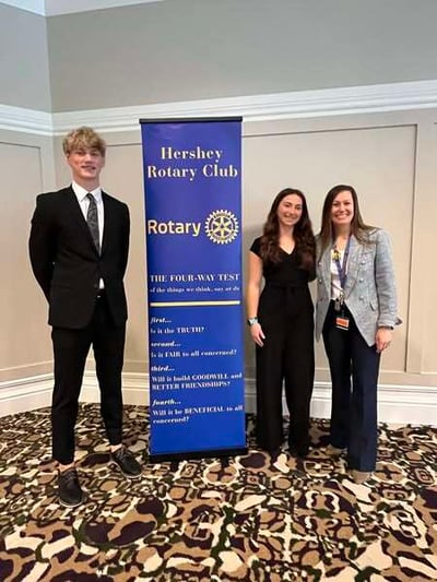 Hershey Rotary Celebrates HHS Students of the Month